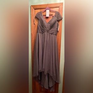 JJS House Embellished Cap Sleeve Gown